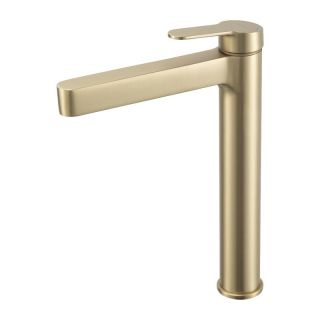 Смеситель для раковины Gappo G1099-83 золотой сатин